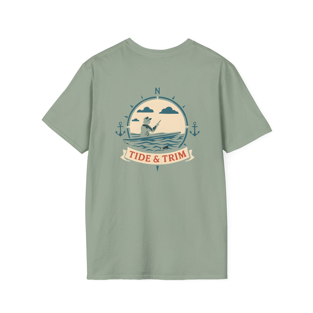 Fishing Graphic T-Shirt — Nautical Going Fishing Shirt