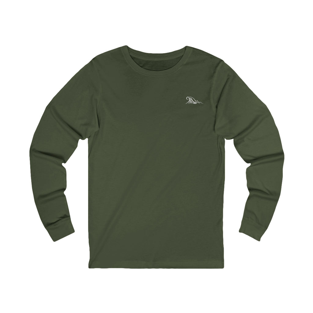 Tide & Trim Compass Long Sleeve Tee — Nautical Anchor Shirt