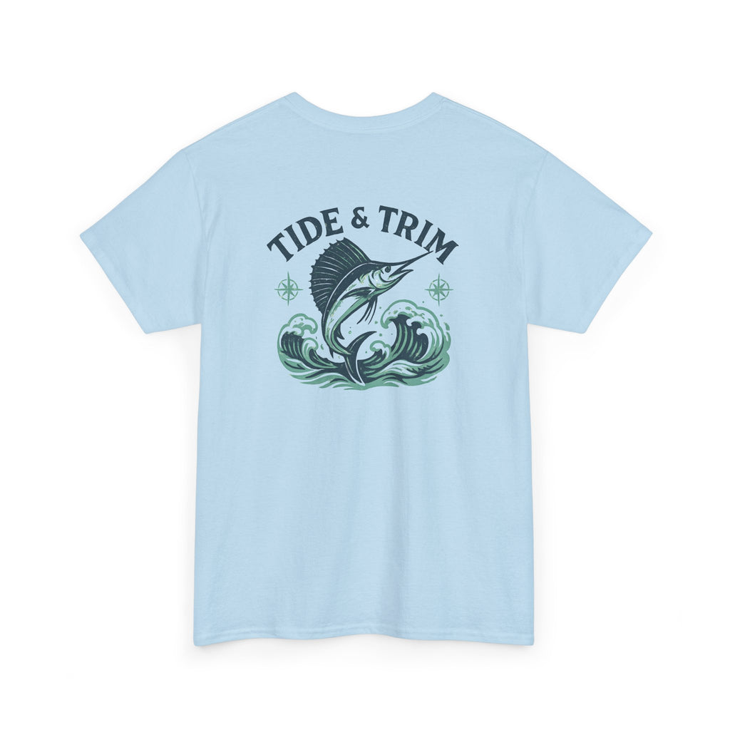 Marlin Wave T-Shirt — Graphic Fishing Tee
