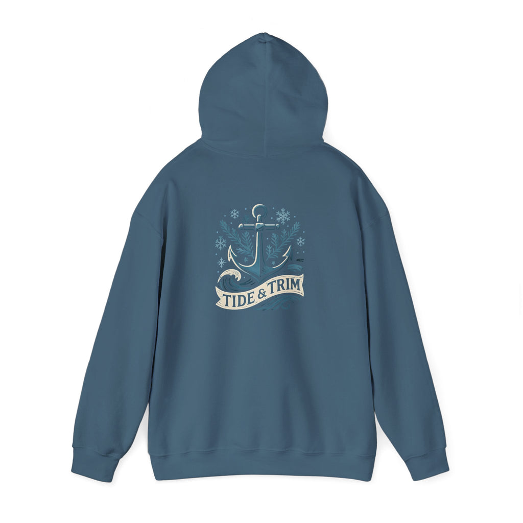 Nautical Winter Anchor  Hoodie – Tide & Trim