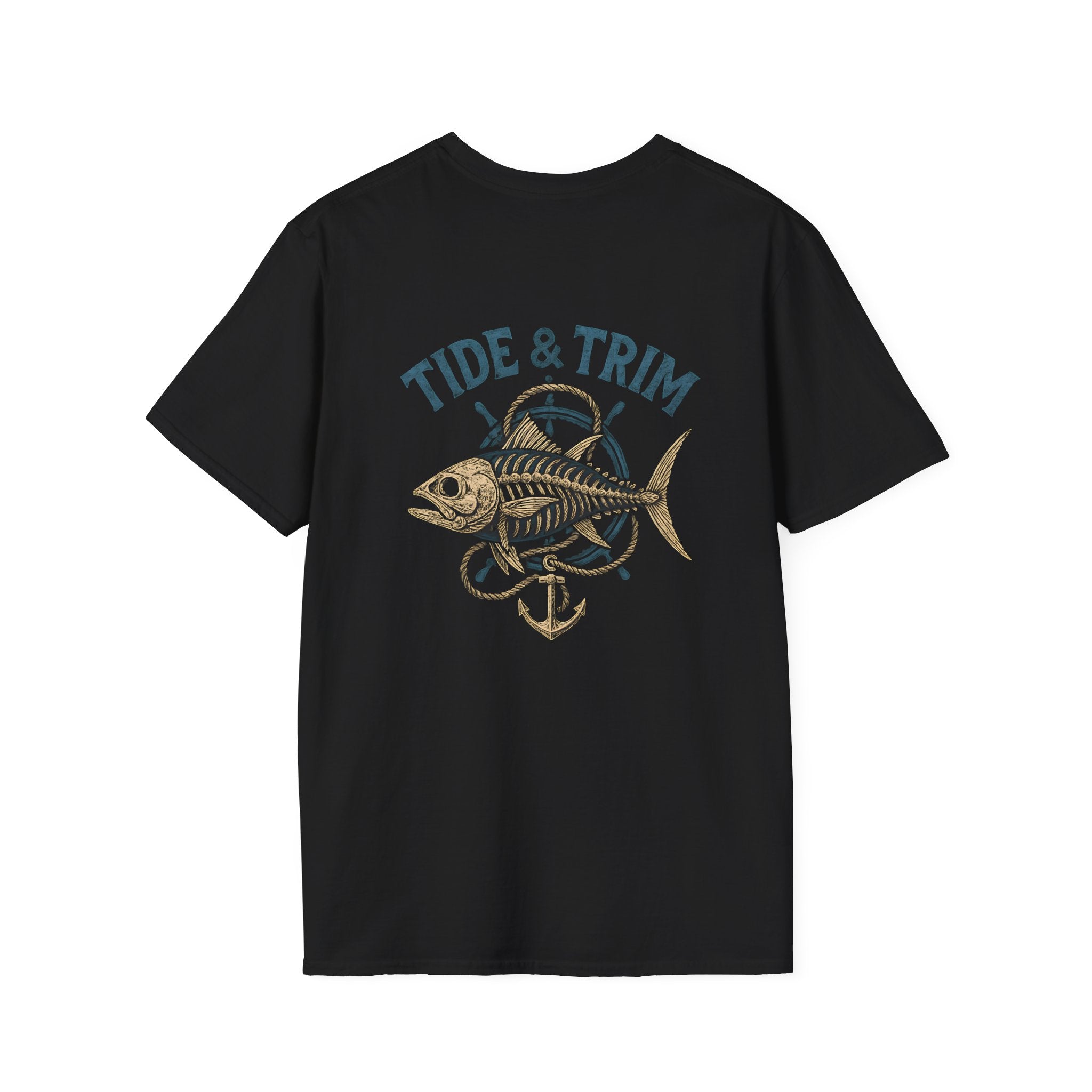 Nautical Fish Skeleton T-Shirt