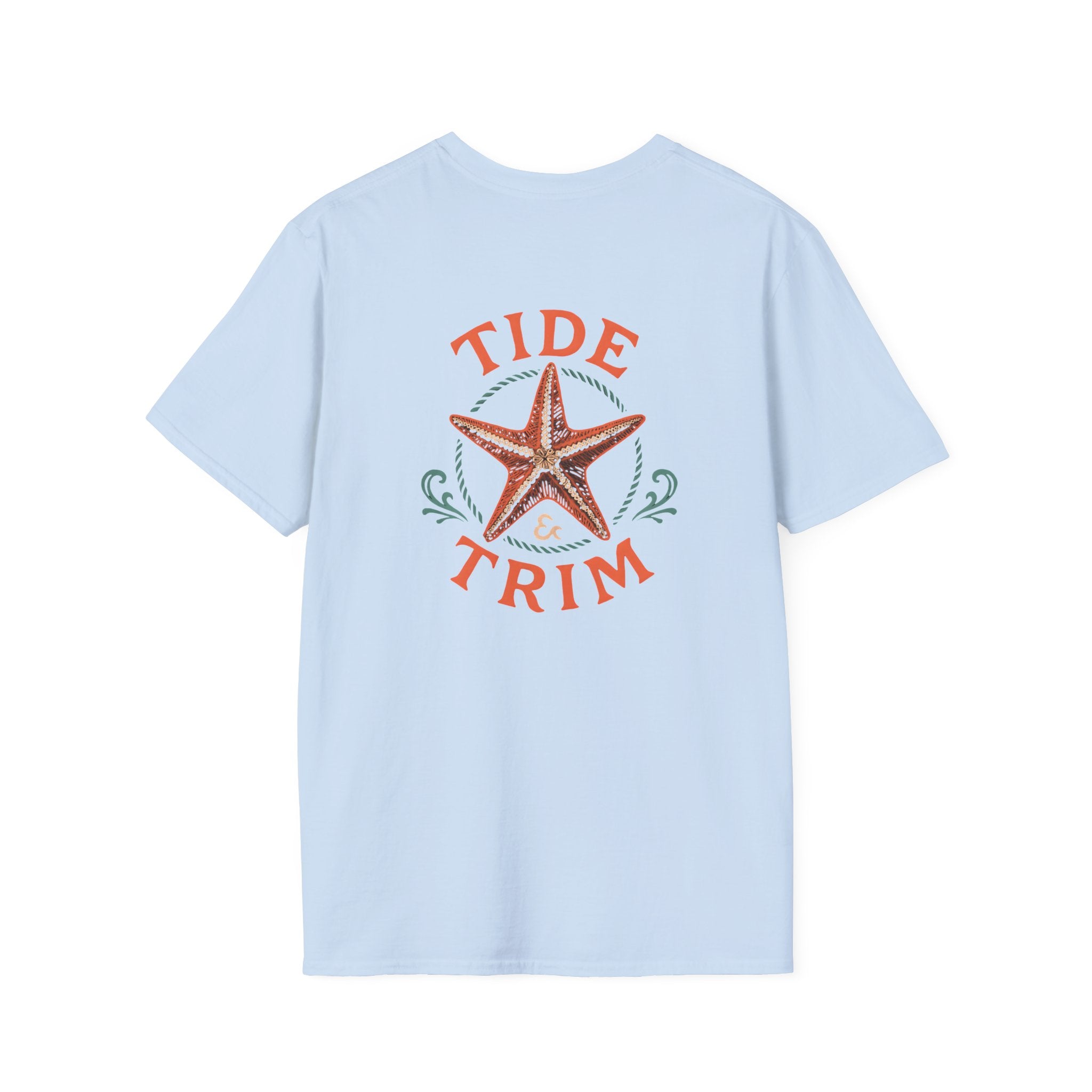 Starfish Beach Tee — Nautical Coastal Vibes T-Shirt