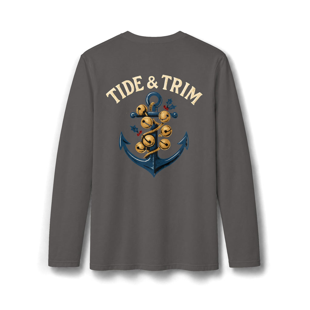 Tide & Trim Nautical Christmas Jingle Bells long sleeve t-shirt