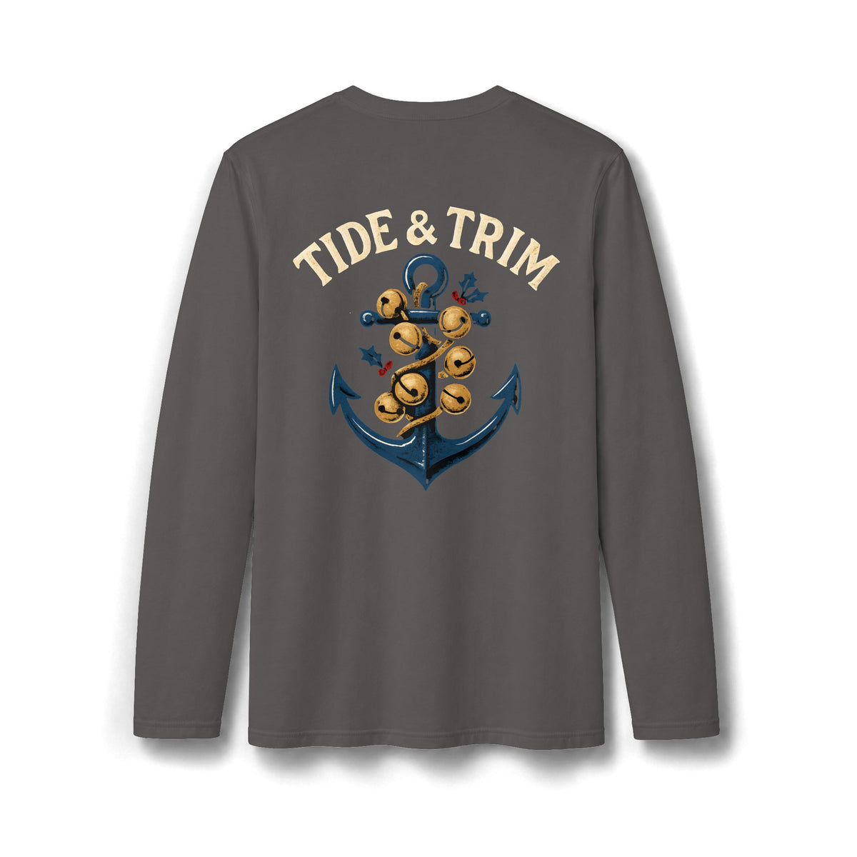 Tide & Trim Nautical Christmas Jingle Bells long sleeve t-shirt