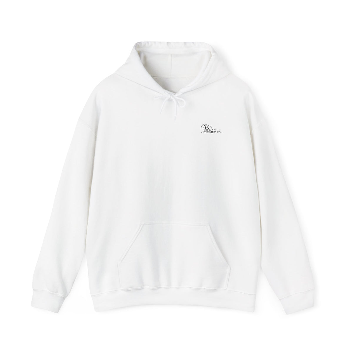 Nautical Pelicans Soaring Hoodie — Pelicans & Waves Crew Sweatshirt