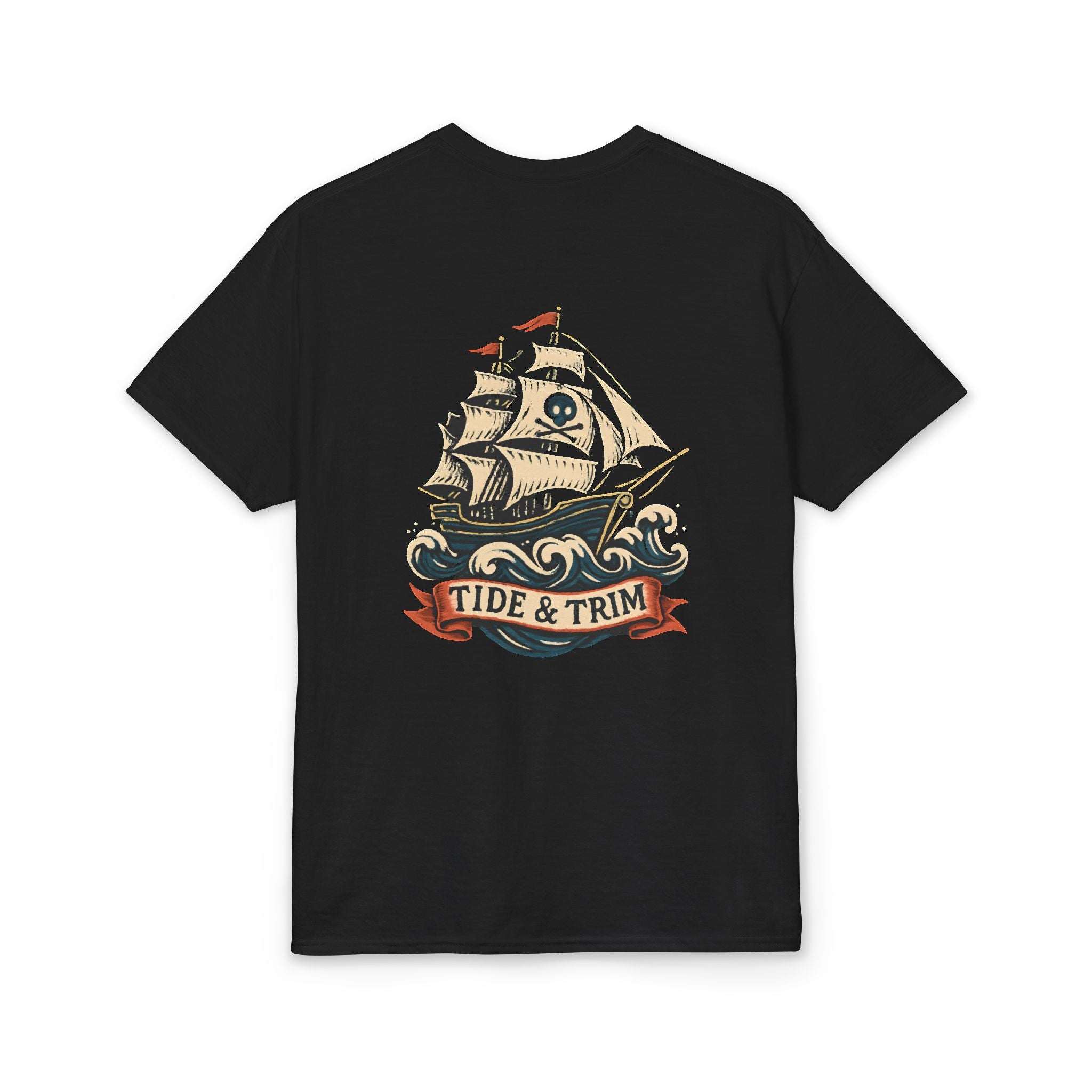 Vintage Nautical Pirate Ship T-Shirt