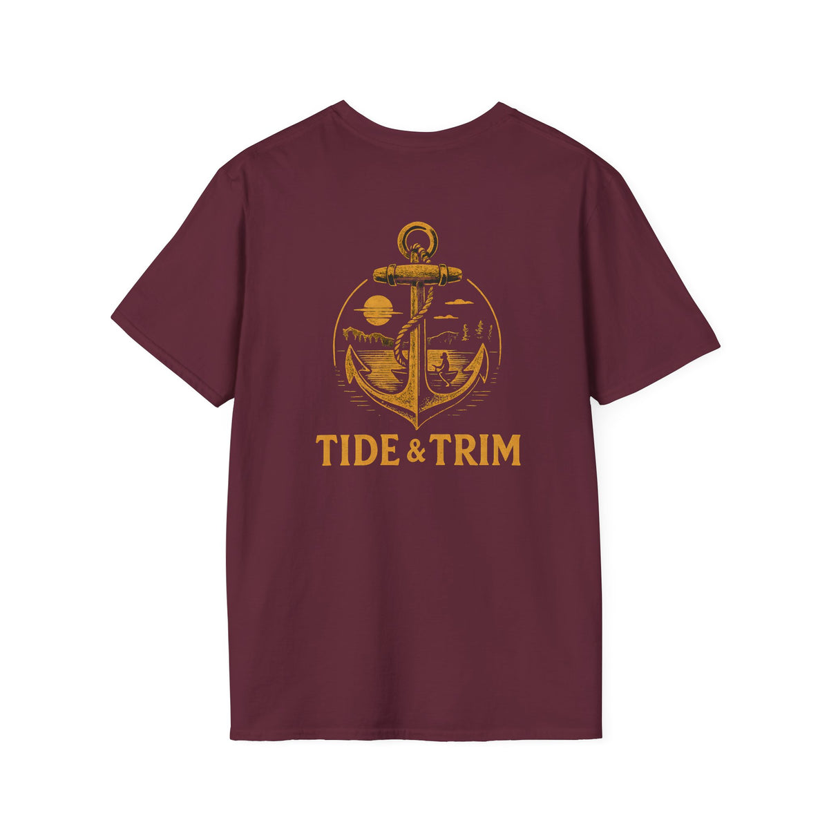 Tide & Trim Golden Swamp Scene T-Shirt