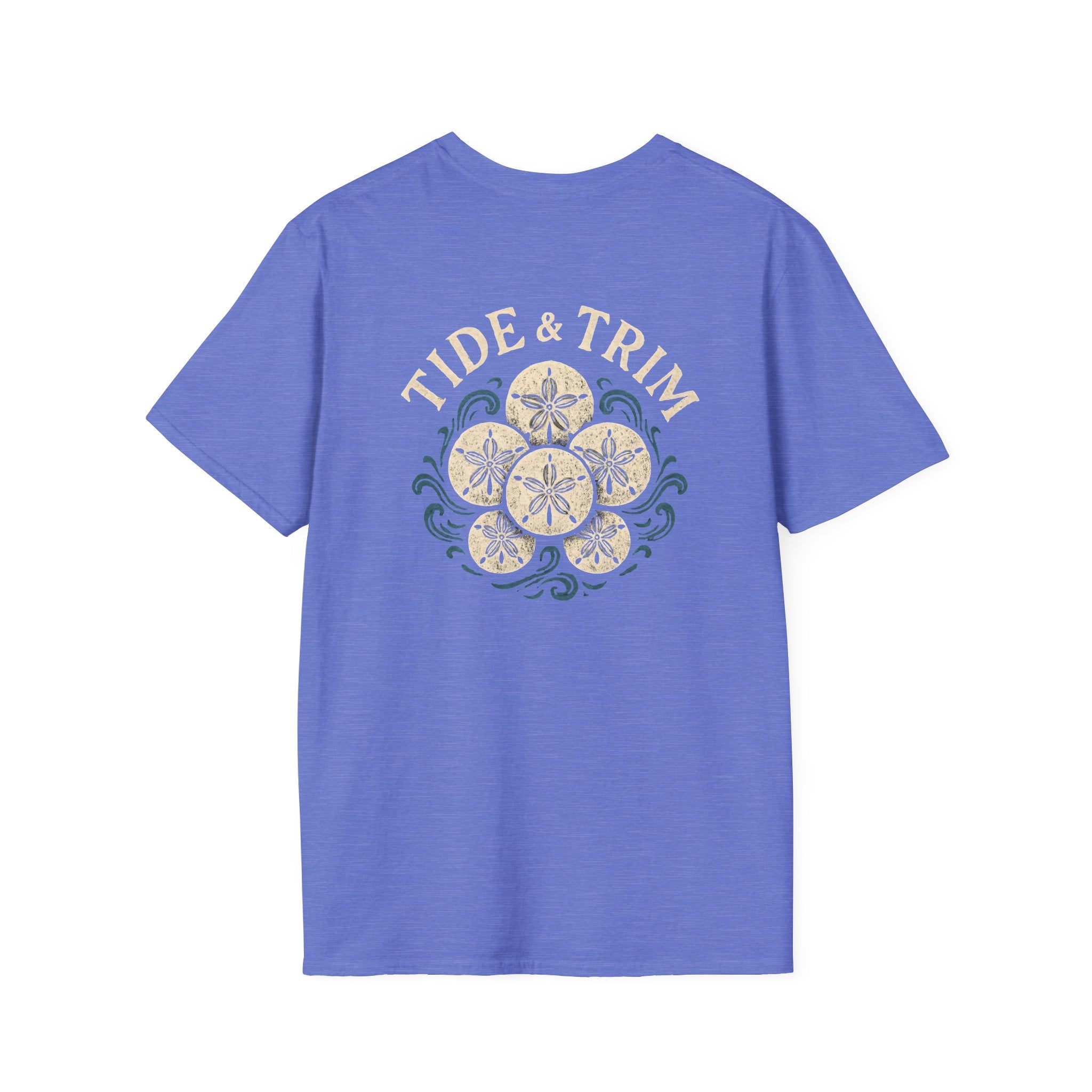 Sand Dollar Nautical Beach T-Shirt — Spring Coastal Tee