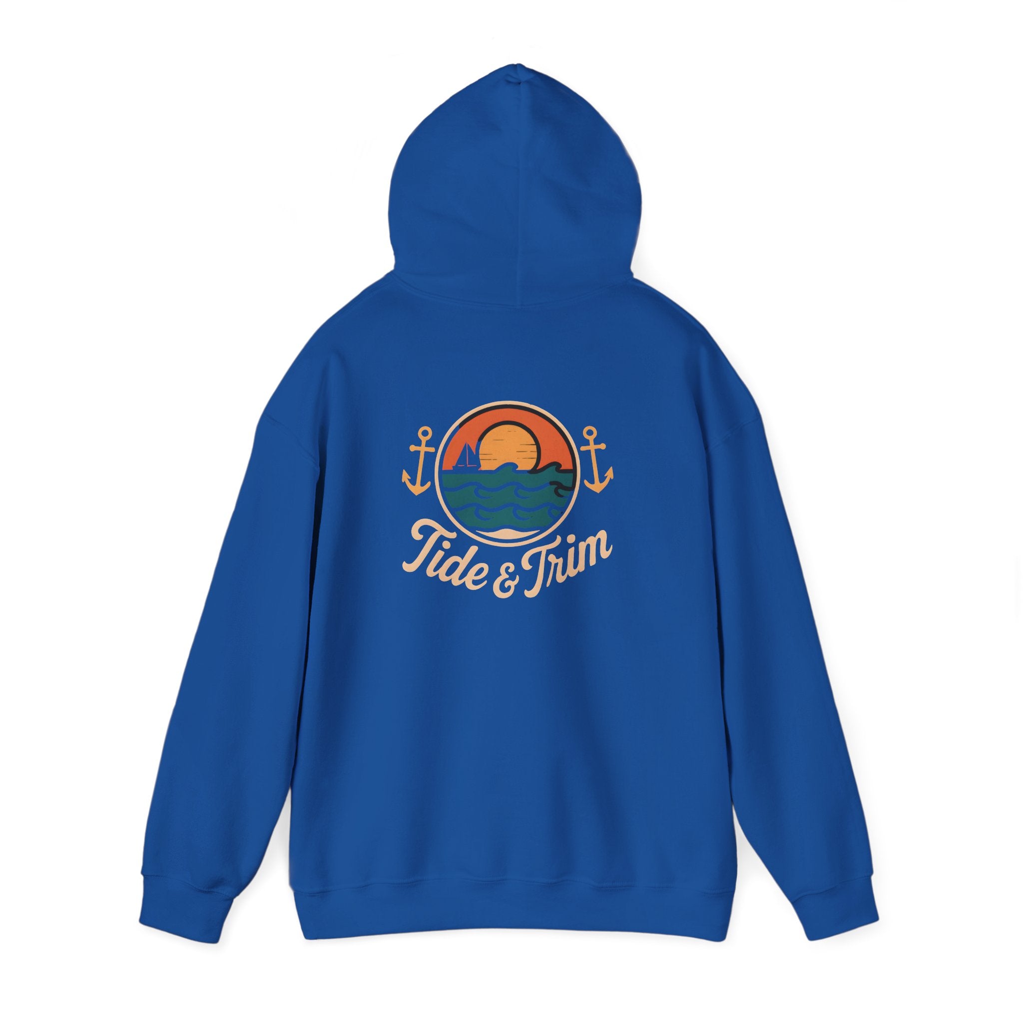 Tide & Trim Sunset Waves Pullover Hoodie