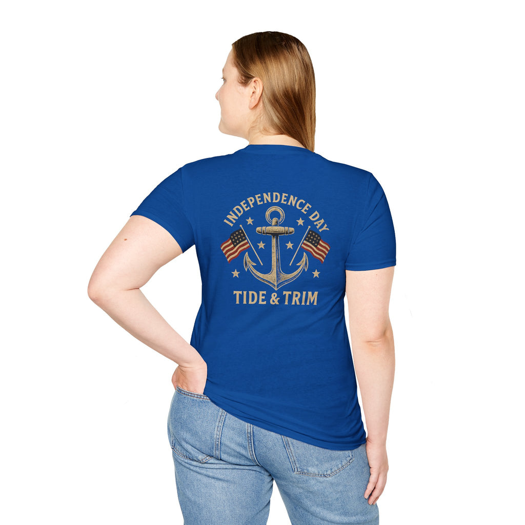 Independence Day  T-Shirt- Nautical Inspired