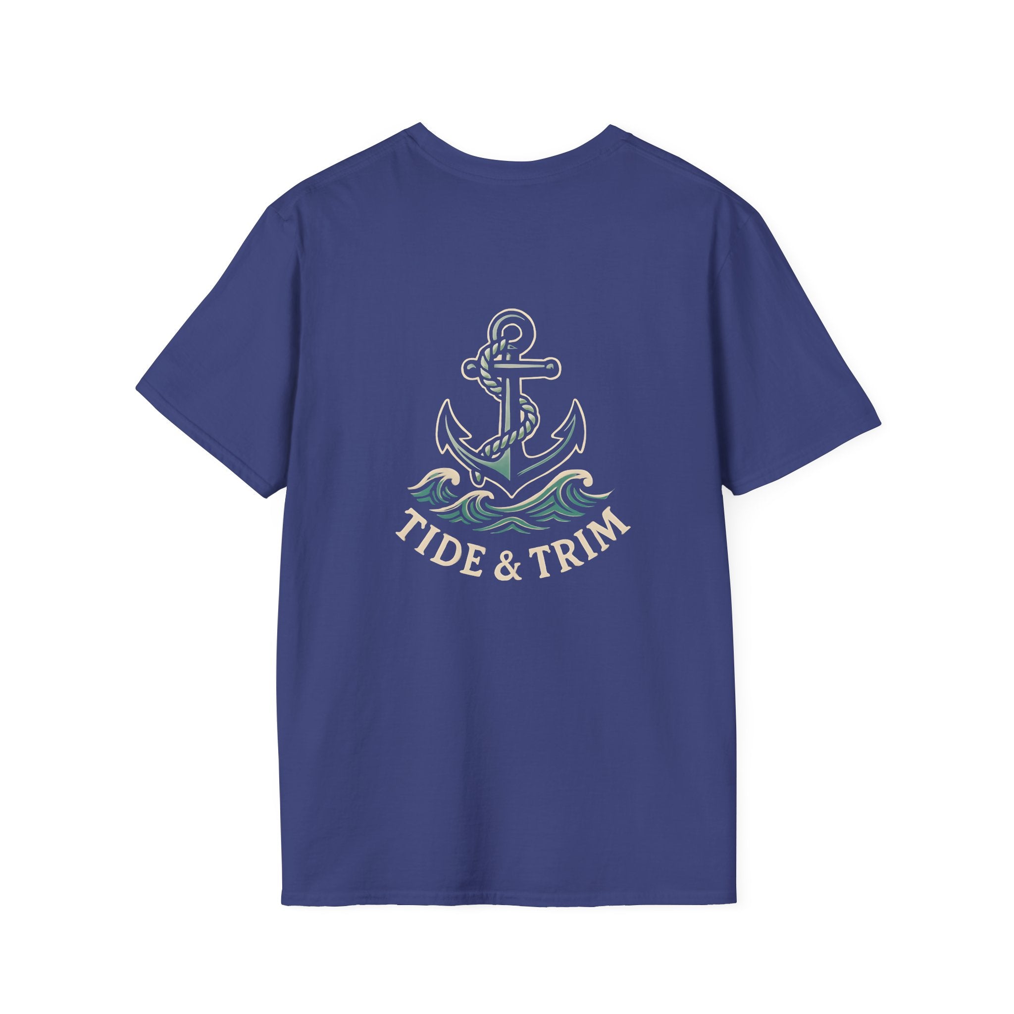 Anchor Logo T-Shirt — Tide & Trim Nautical Graphic Tee