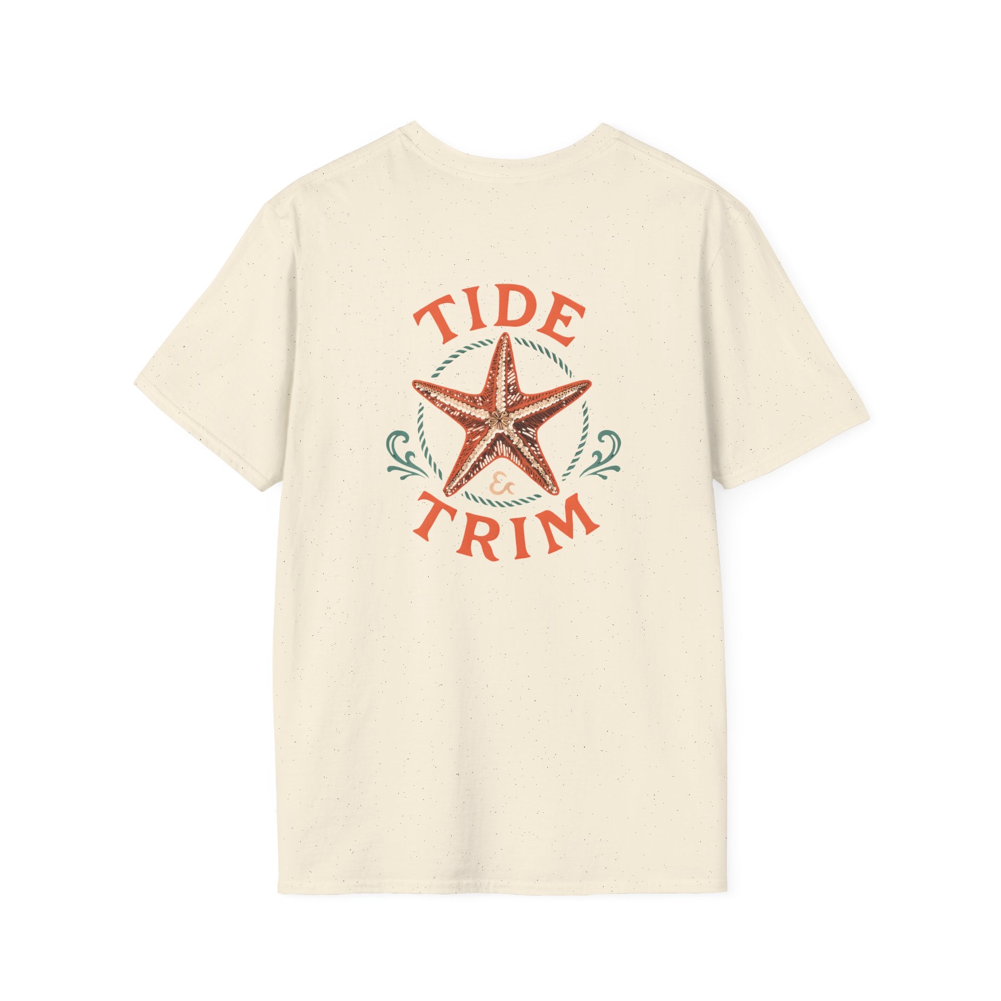 Starfish Beach Tee — Nautical Coastal Vibes T-Shirt
