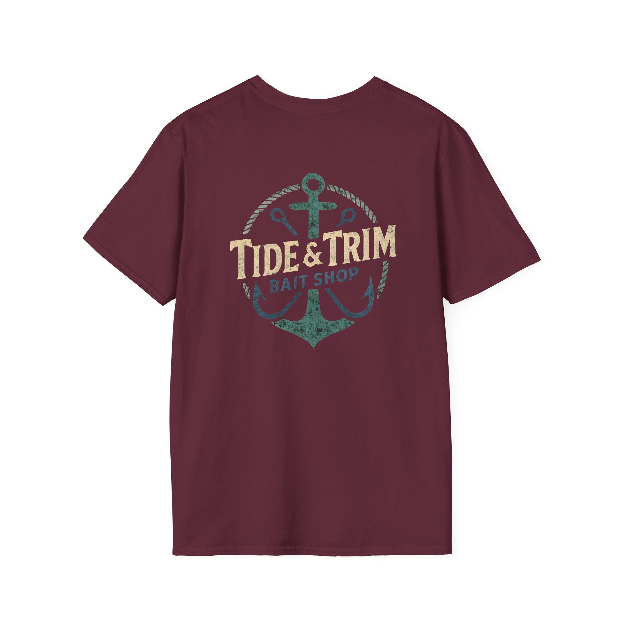 Tide & Trim Bait Shop Anchor T-Shirt