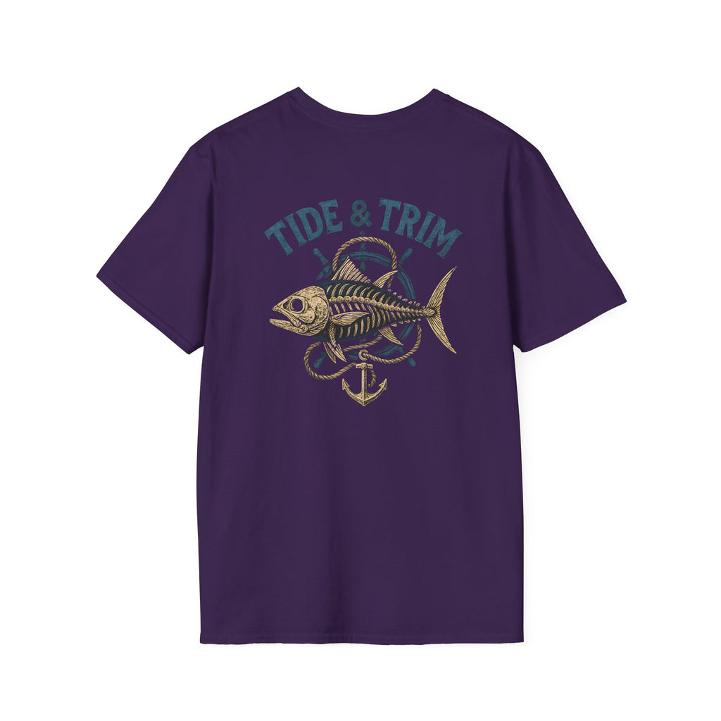 Nautical Fish Skeleton T-Shirt
