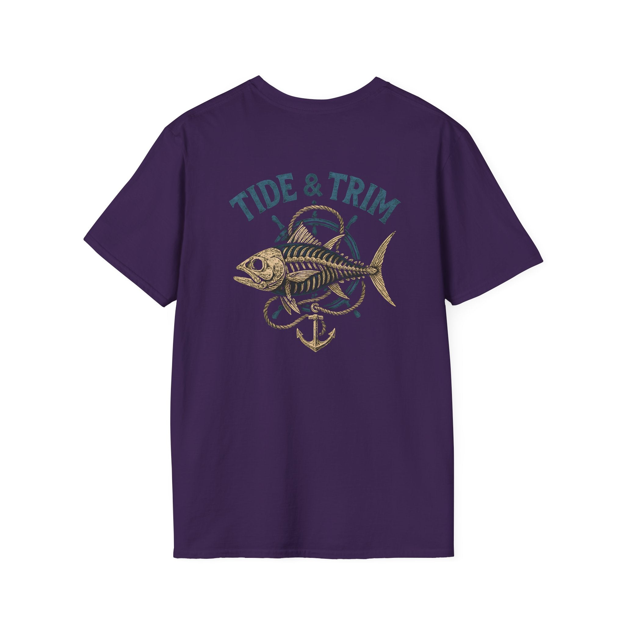 Nautical Fish Skeleton T-Shirt