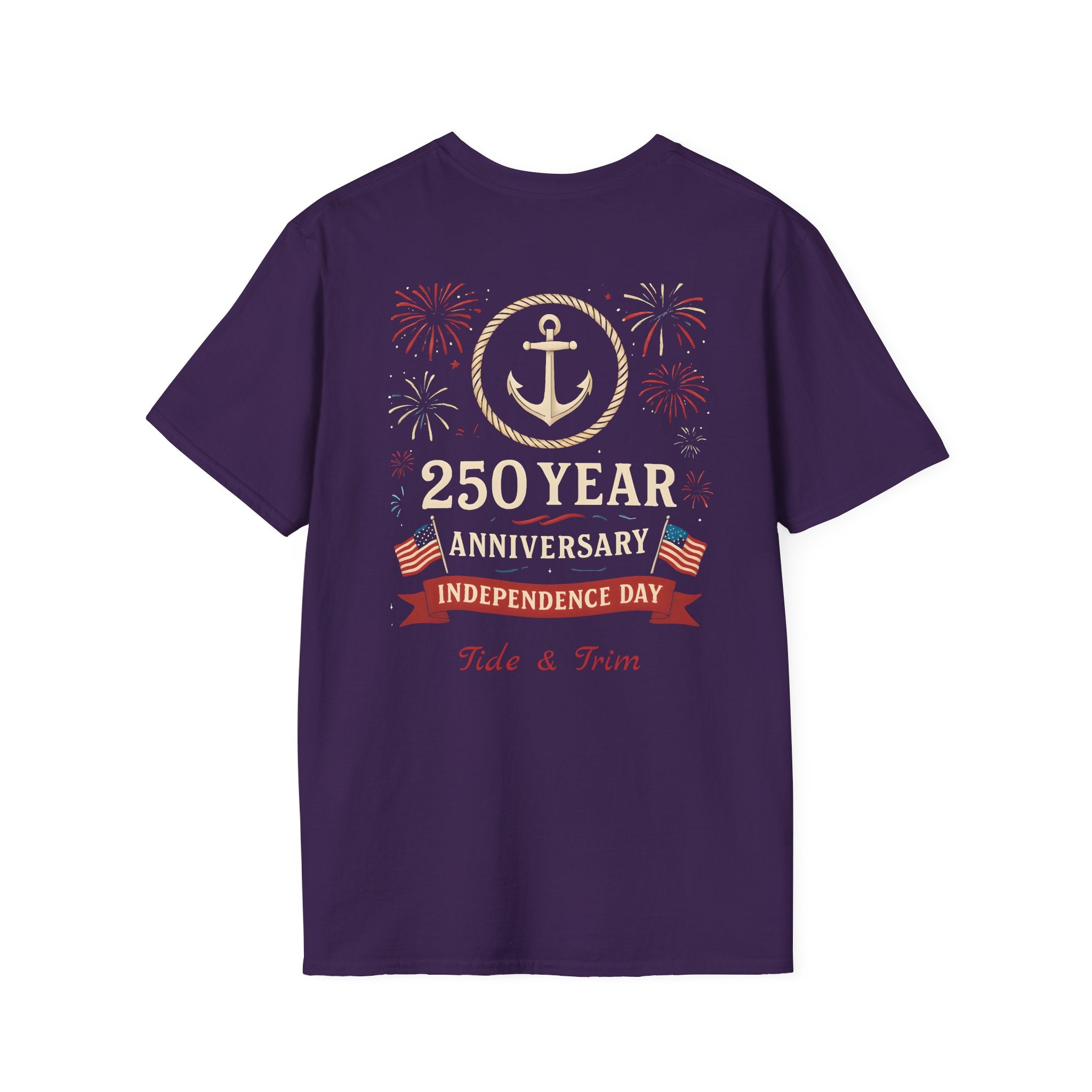 250 Year Anniversary T-Shirt — Nautical Anchor