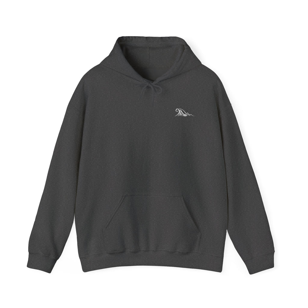 Nautical Navigation Instruments Hoodie — Maritime Compass & Sextant Pullover