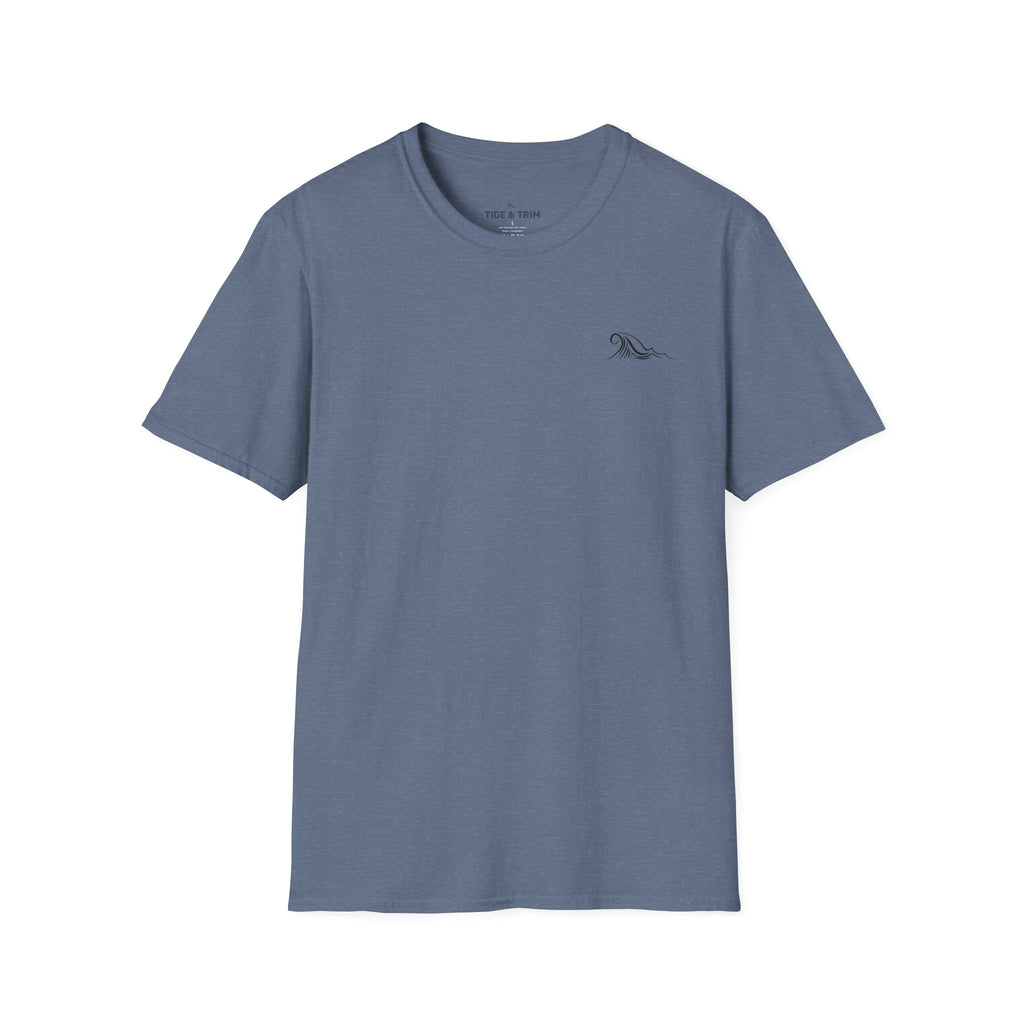 Patriotic Anchor Nautical T-Shirt — Tide & Trim Flag Design