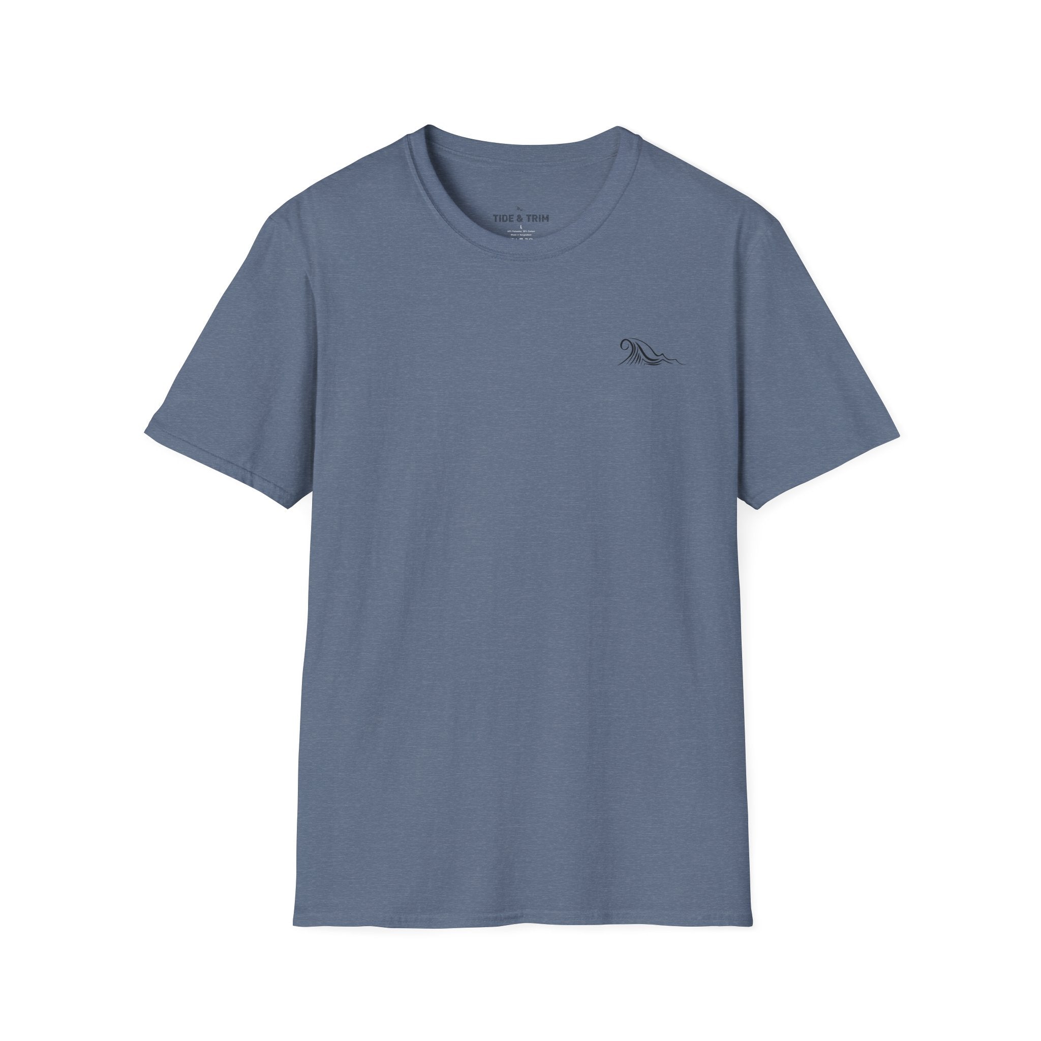 Patriotic Anchor Nautical T-Shirt — Tide & Trim Flag Design