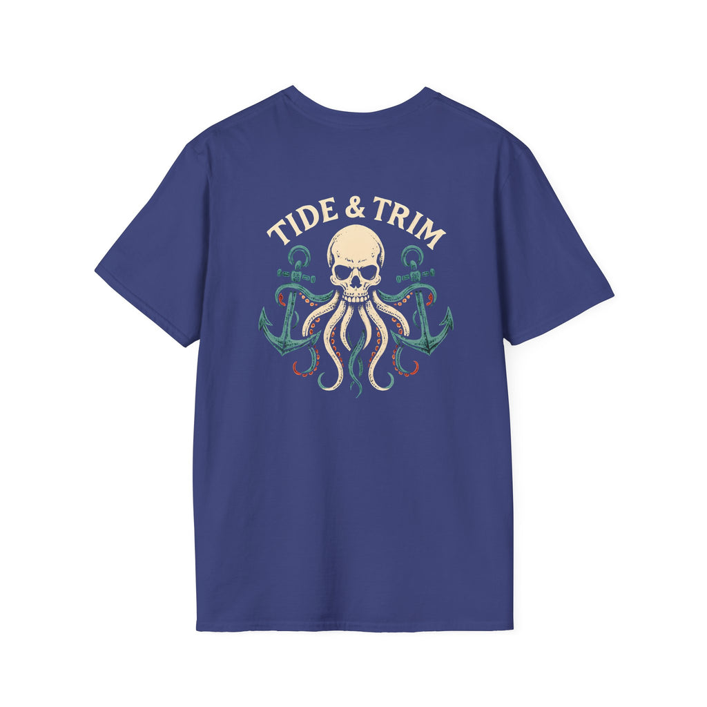 Skull Octopus Nautical Graphic T-Shirt — Tide & Trim