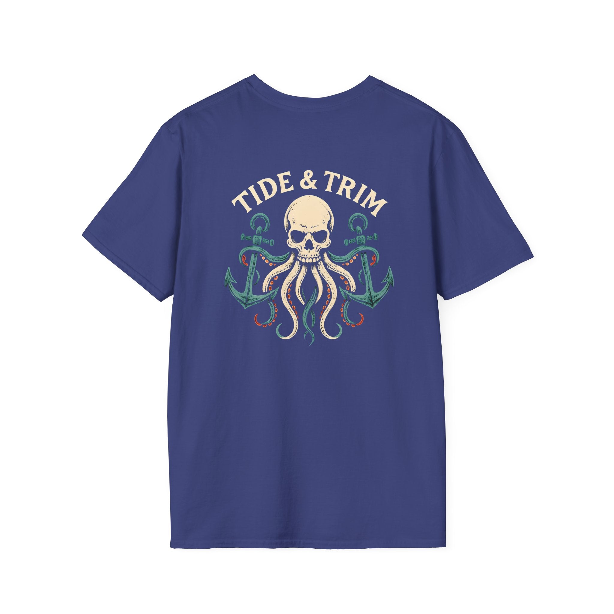 Skull Octopus Nautical Graphic T-Shirt — Tide & Trim