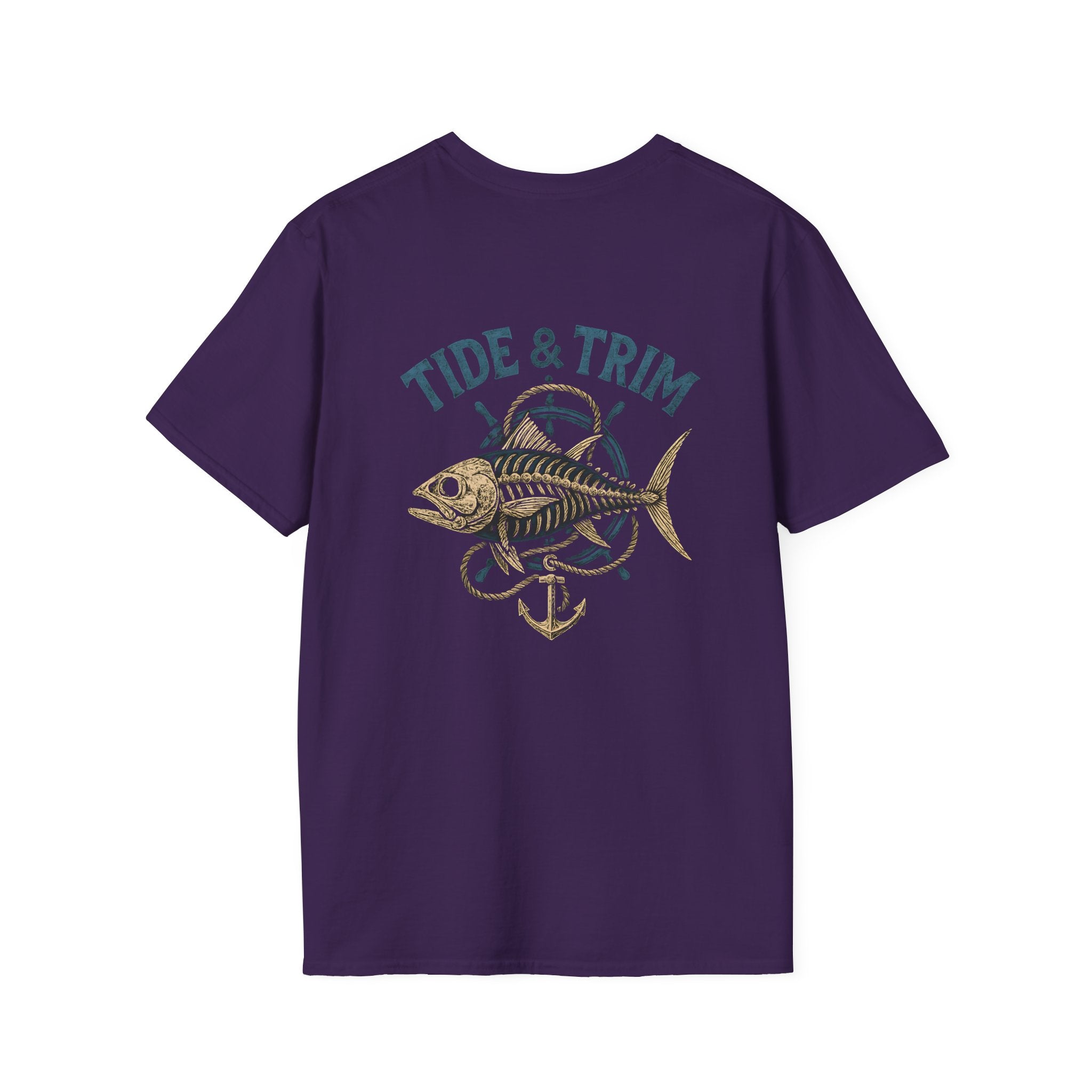 Nautical Fish Skeleton T-Shirt