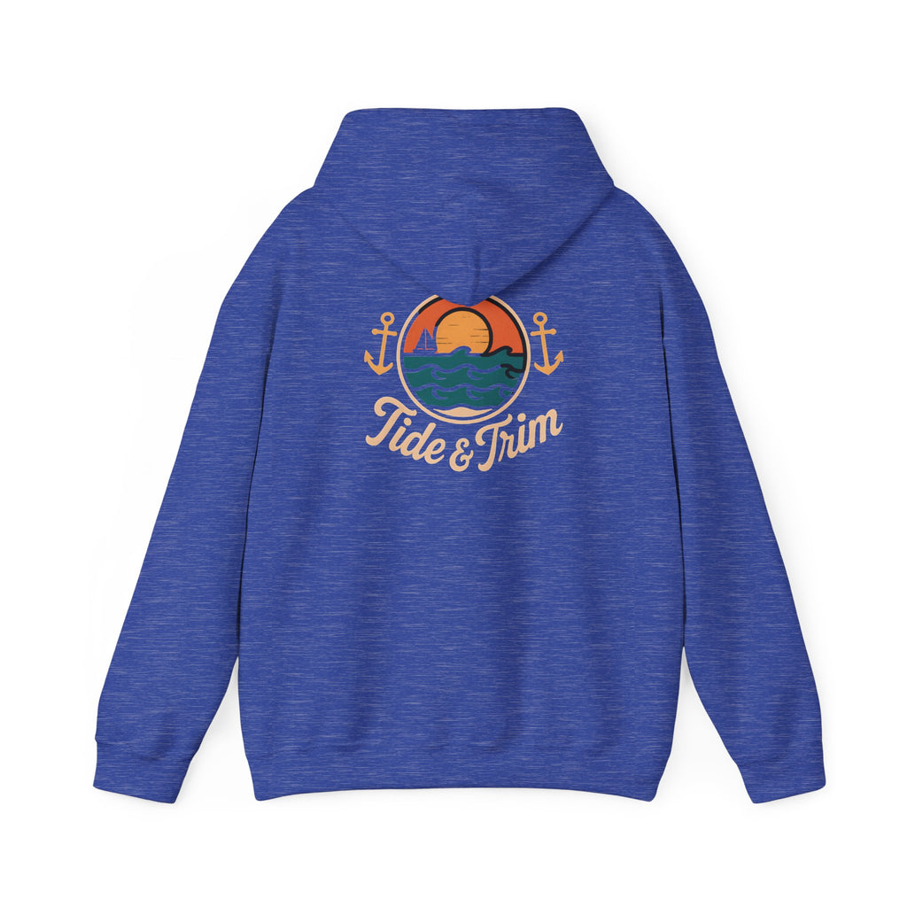 Tide & Trim Sunset Waves Pullover Hoodie