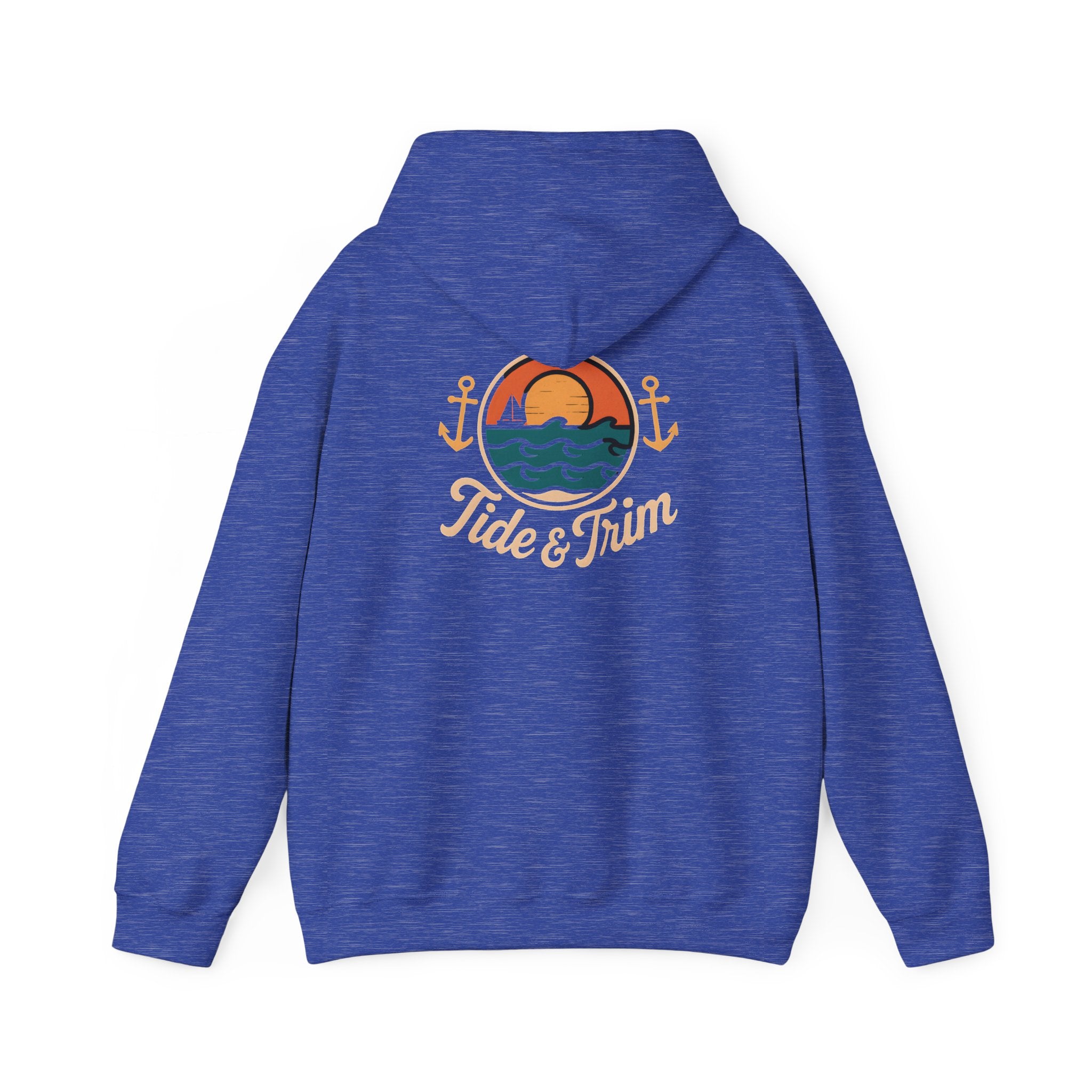Tide & Trim Sunset Waves Pullover Hoodie