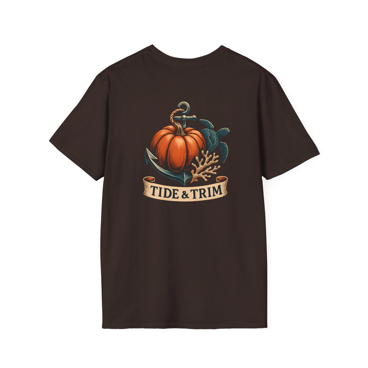 Tide & Trim Pumpkin Coastal Fall Graphic Tee
