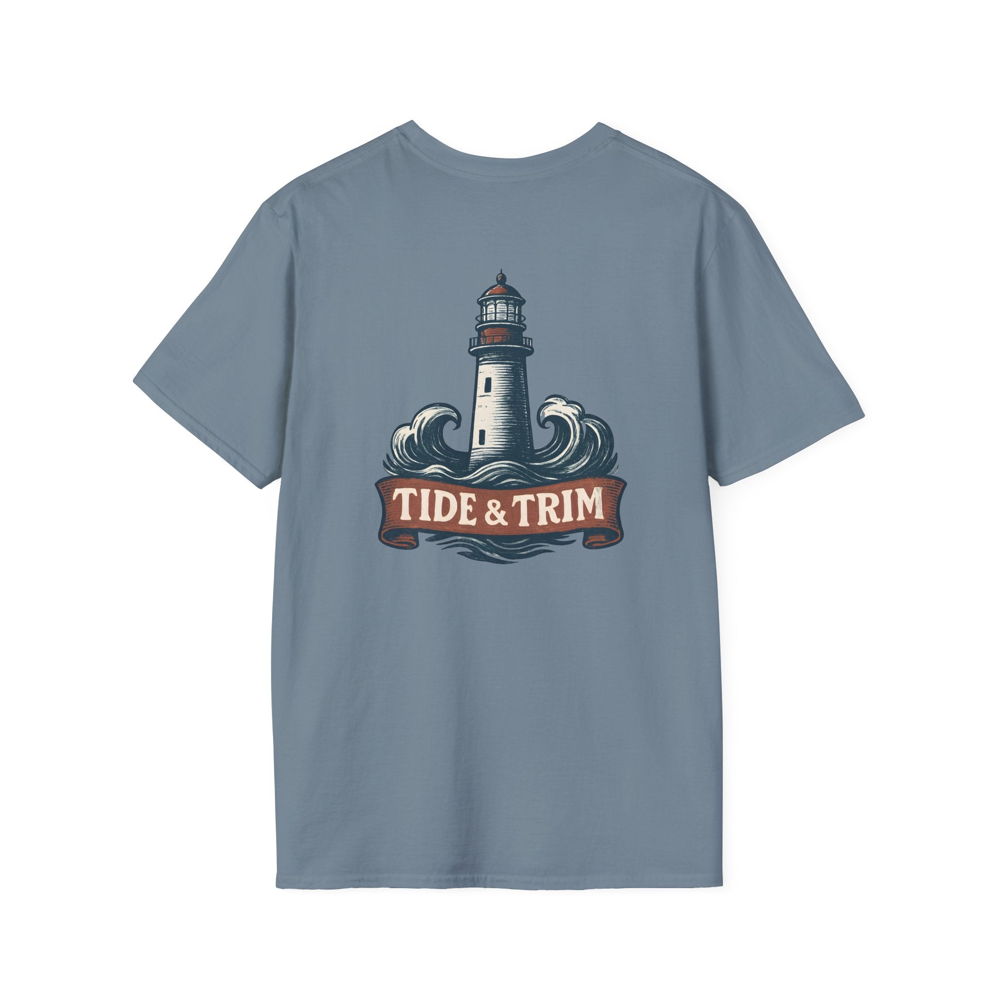 Tide & Trim Lighthouse T-Shirt — Coastal Graphic Tee