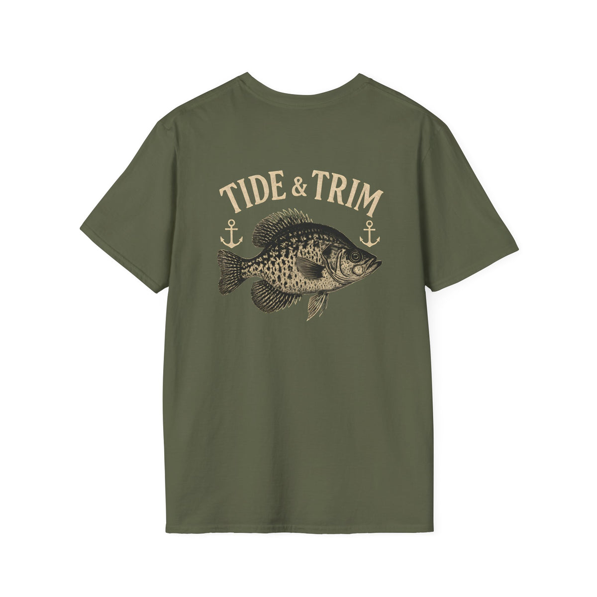 Crappie Fishing T-Shirt – Tide & Trim Sac-a-Lait  Angler