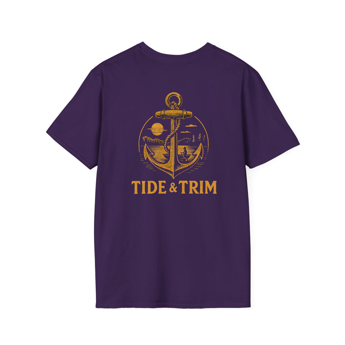 Tide & Trim Golden Swamp Scene T-Shirt