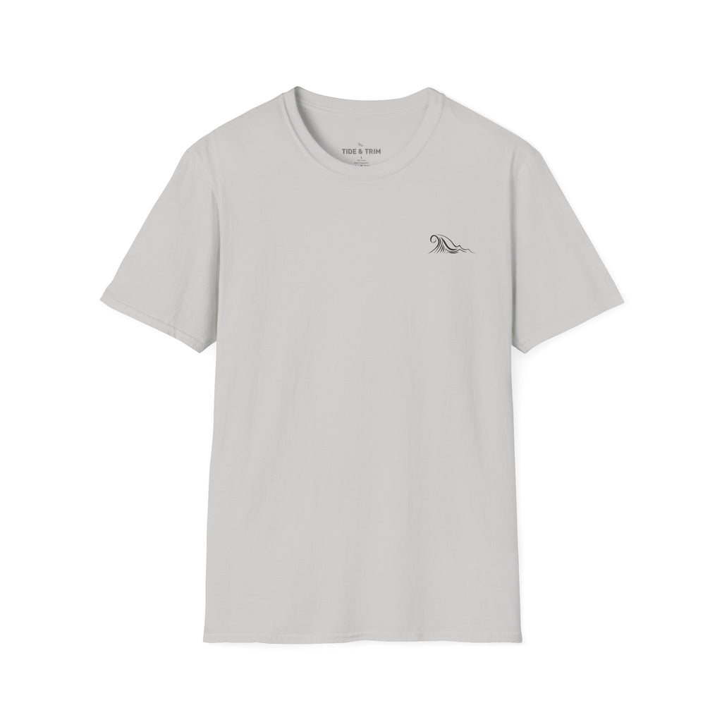 Patriotic Anchor Nautical T-Shirt — Tide & Trim Flag Design