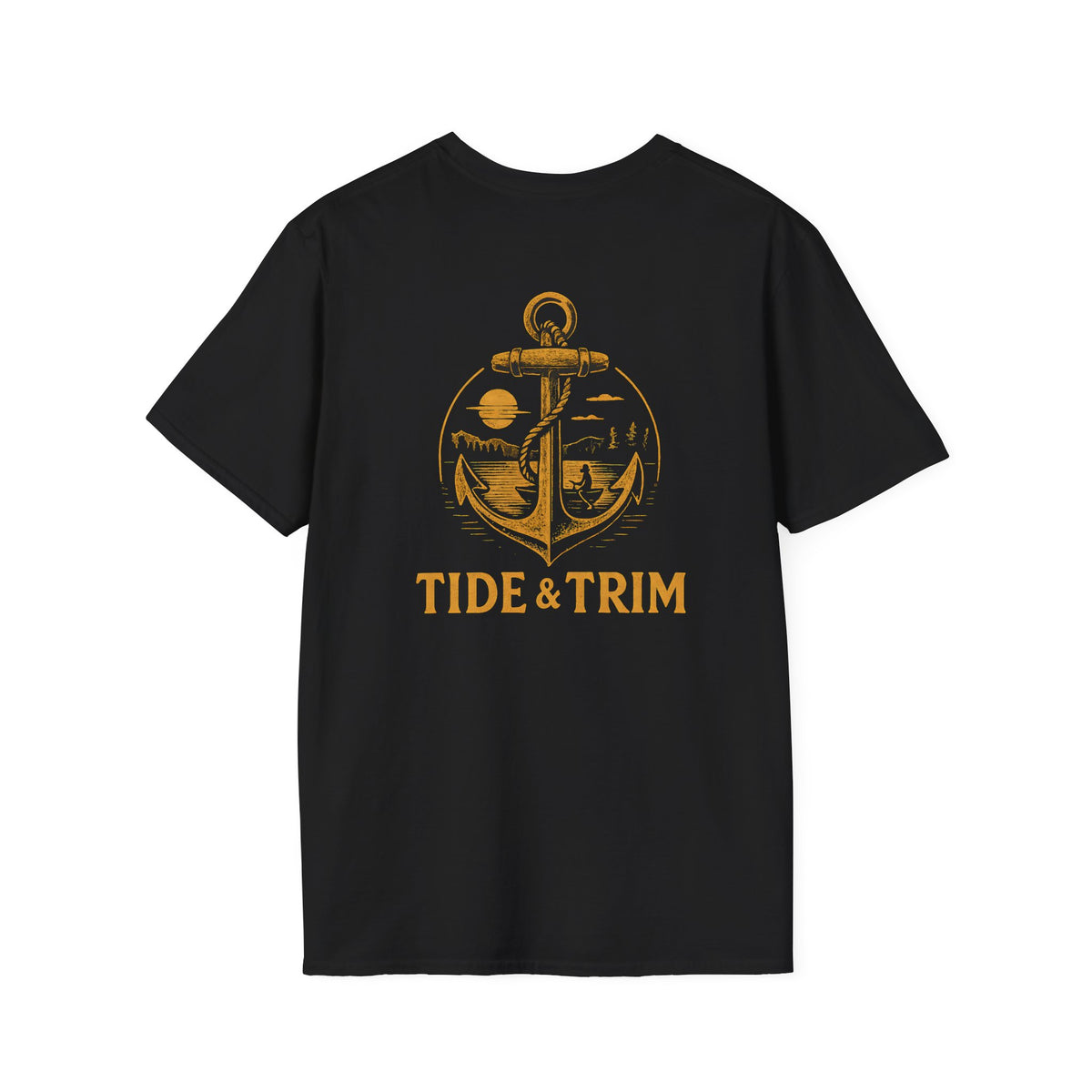 Tide & Trim Golden Swamp Scene T-Shirt