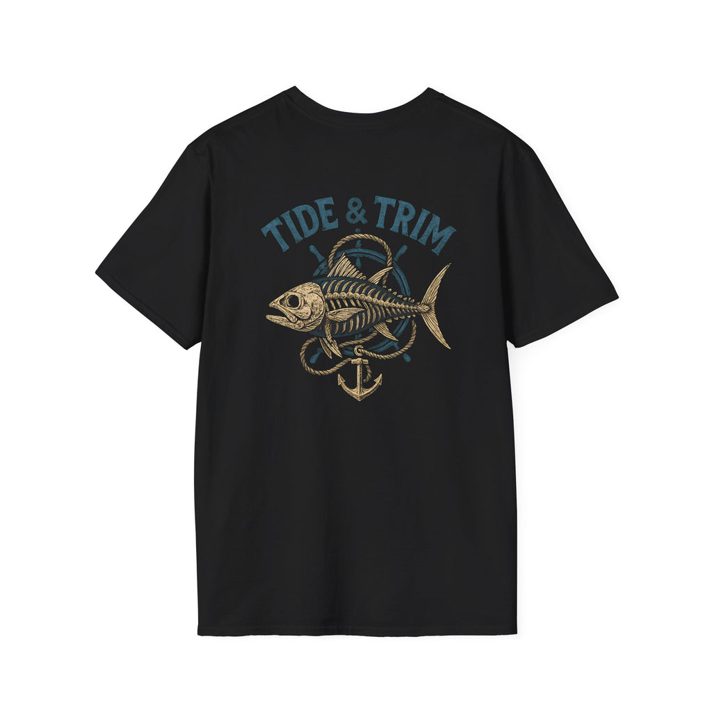 Nautical Fish Skeleton T-Shirt