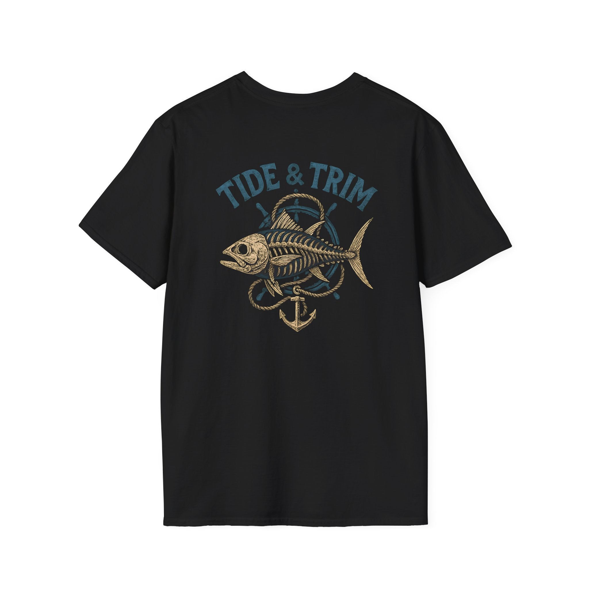 Nautical Fish Skeleton T-Shirt