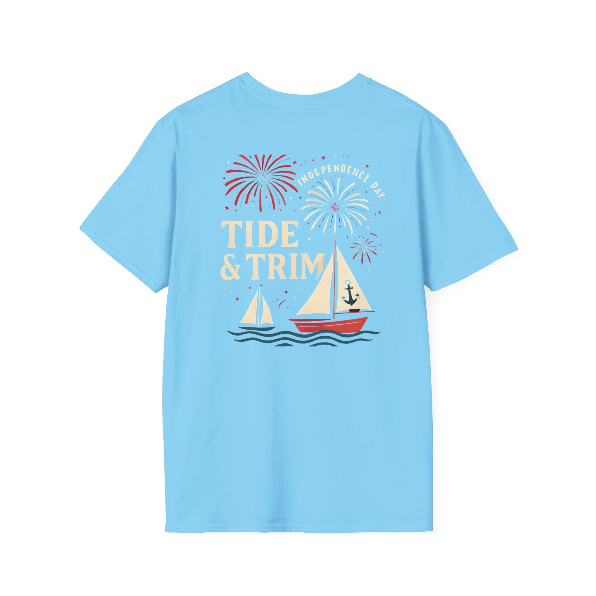 Independence Day Nautical Sailboat T-Shirt