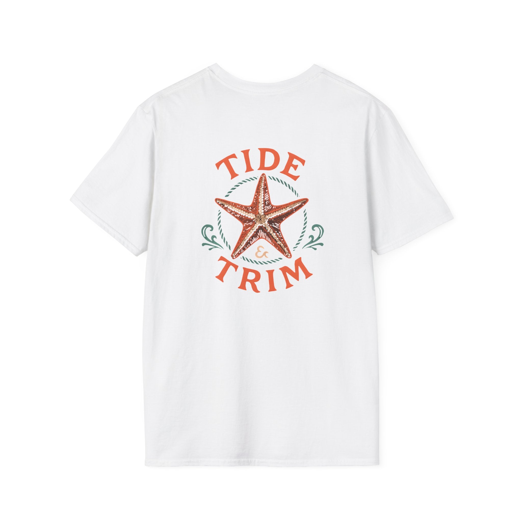 Starfish Beach Tee — Nautical Coastal Vibes T-Shirt