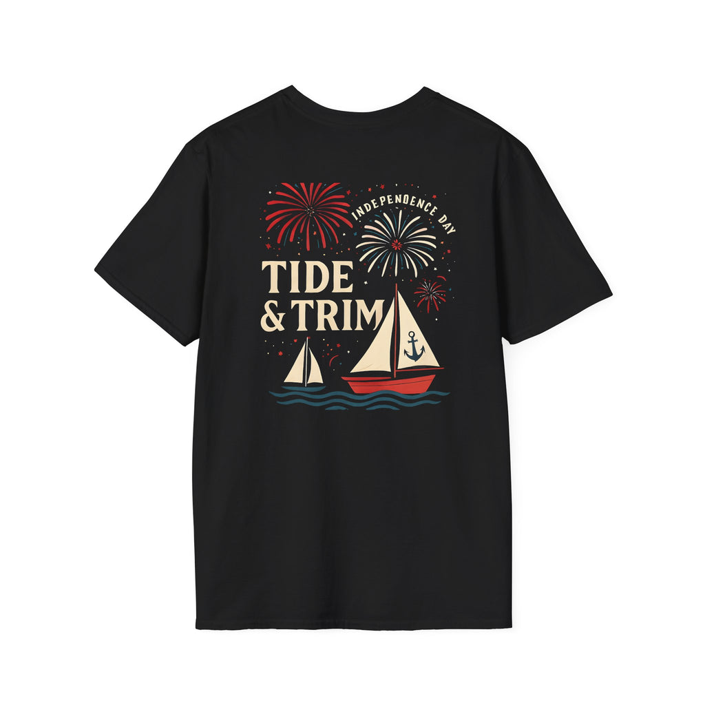 Independence Day Nautical Sailboat T-Shirt