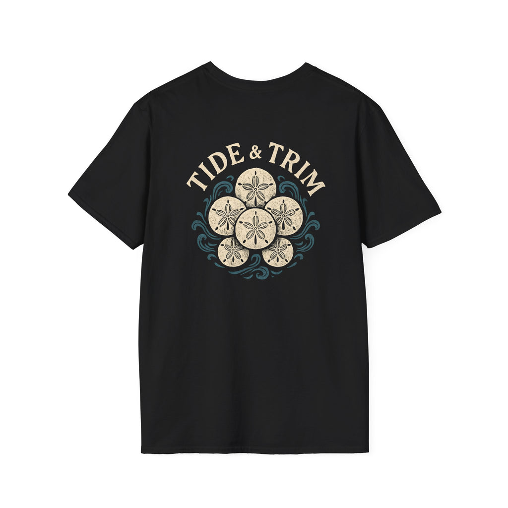 Sand Dollar Nautical Beach T-Shirt — Spring Coastal Tee