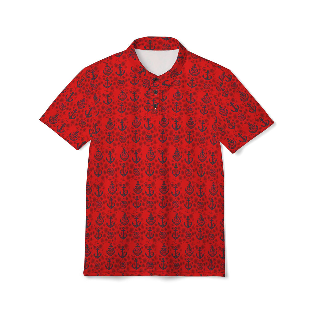 250th Anniversary Nautical Anchor Polo Shirt