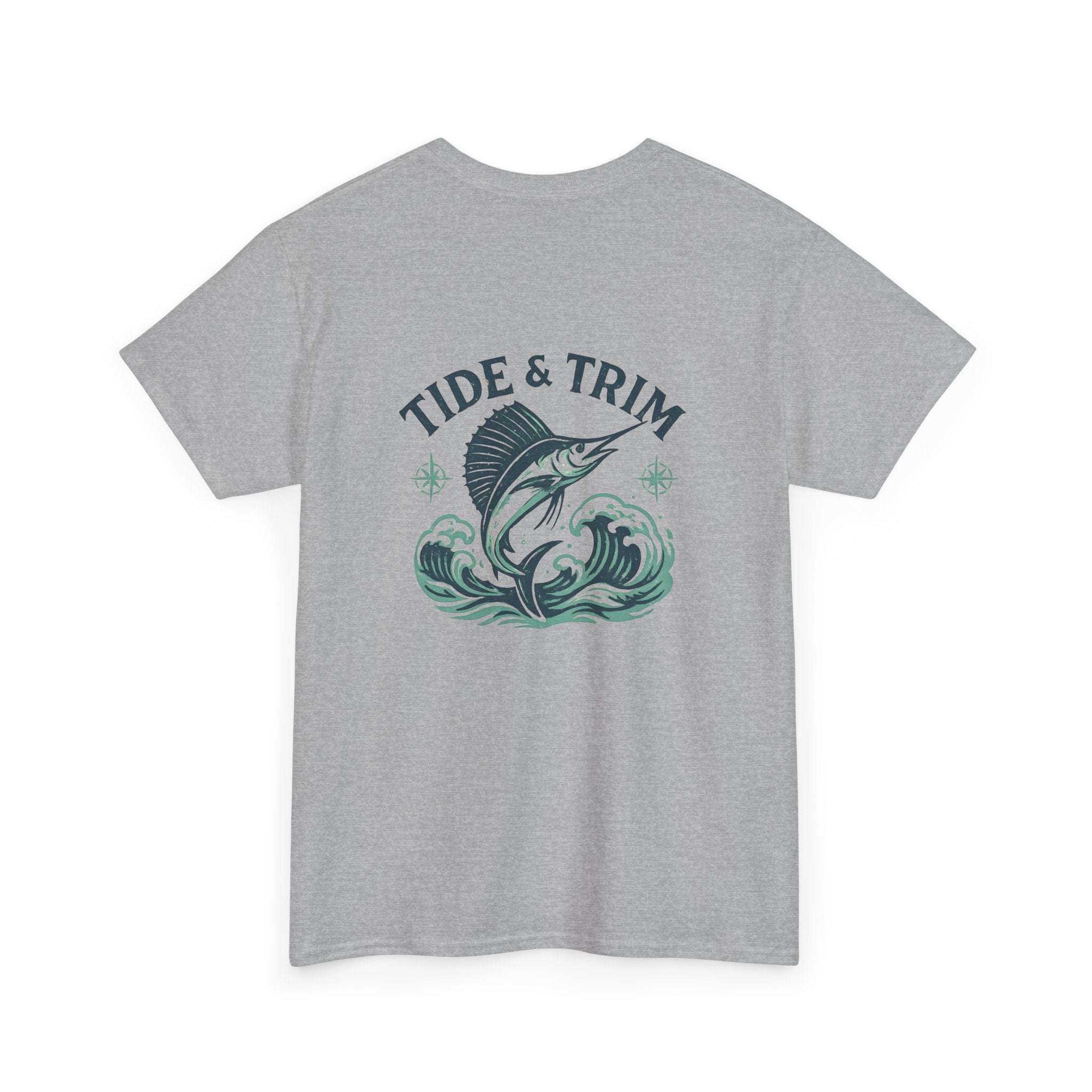 Marlin Wave T-Shirt — Graphic Fishing Tee