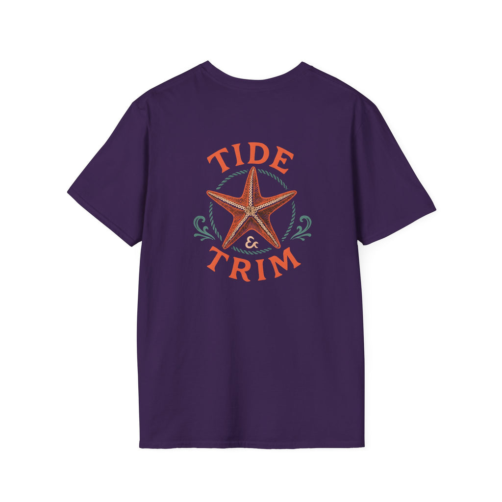 Starfish Beach Tee — Nautical Coastal Vibes T-Shirt