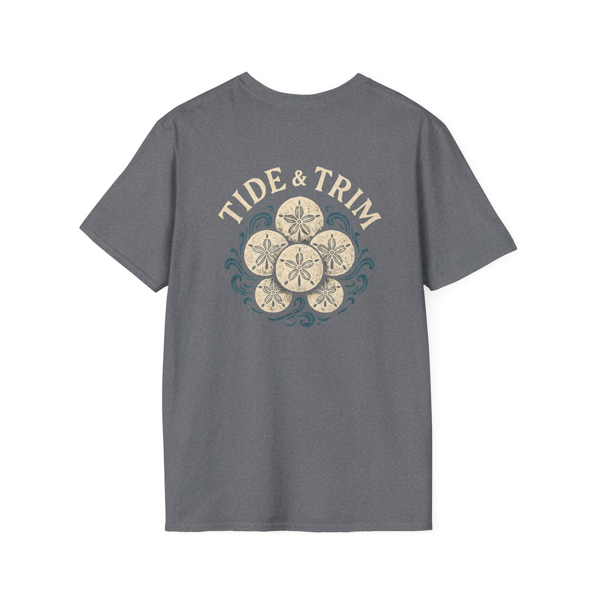 Sand Dollar Nautical Beach T-Shirt — Spring Coastal Tee