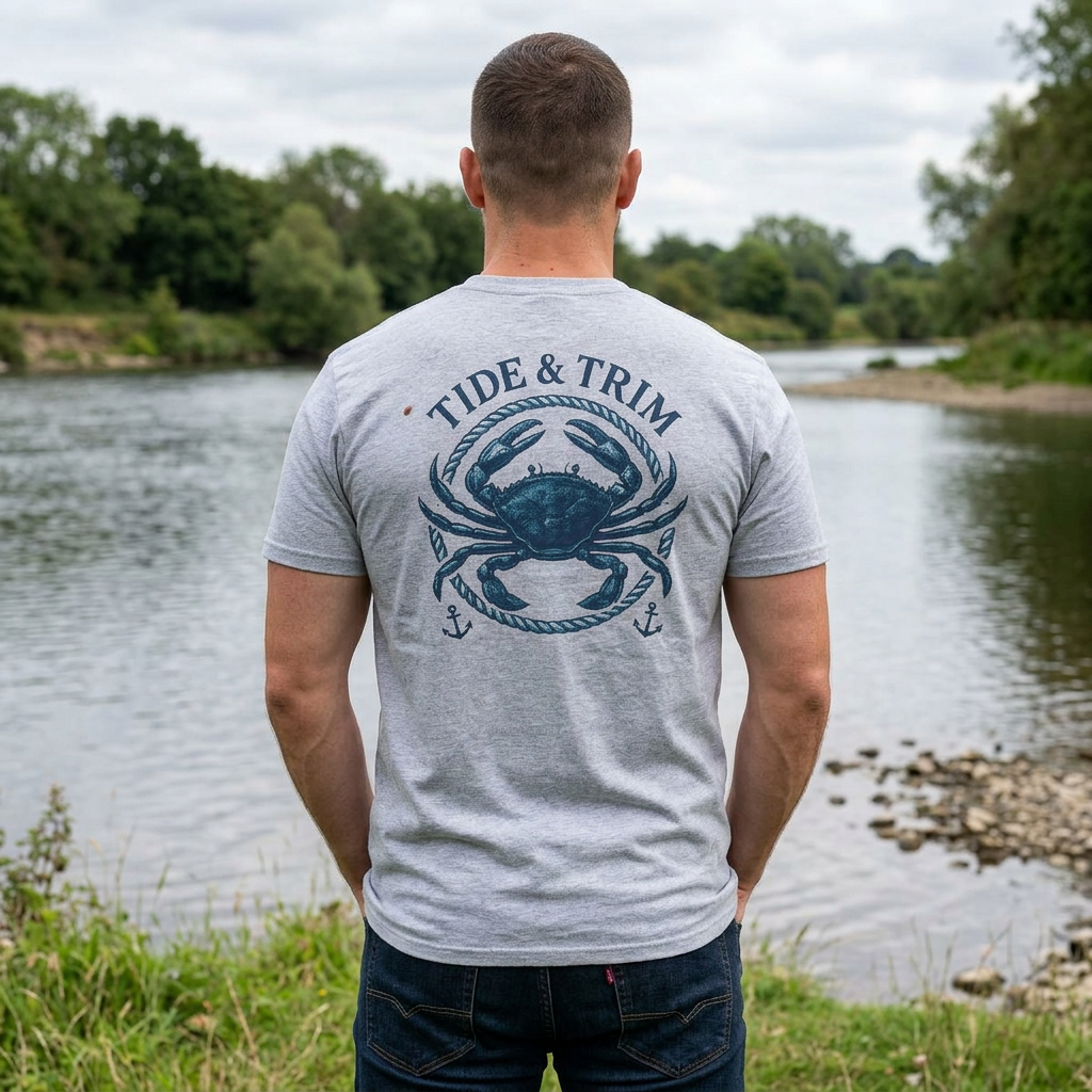 Coastal Crab Nautical T-Shirt