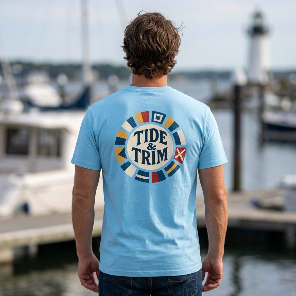 Nautical Maritime Signal Flags T-Shirt