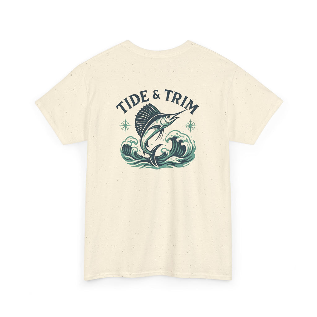 Marlin Wave T-Shirt — Graphic Fishing Tee