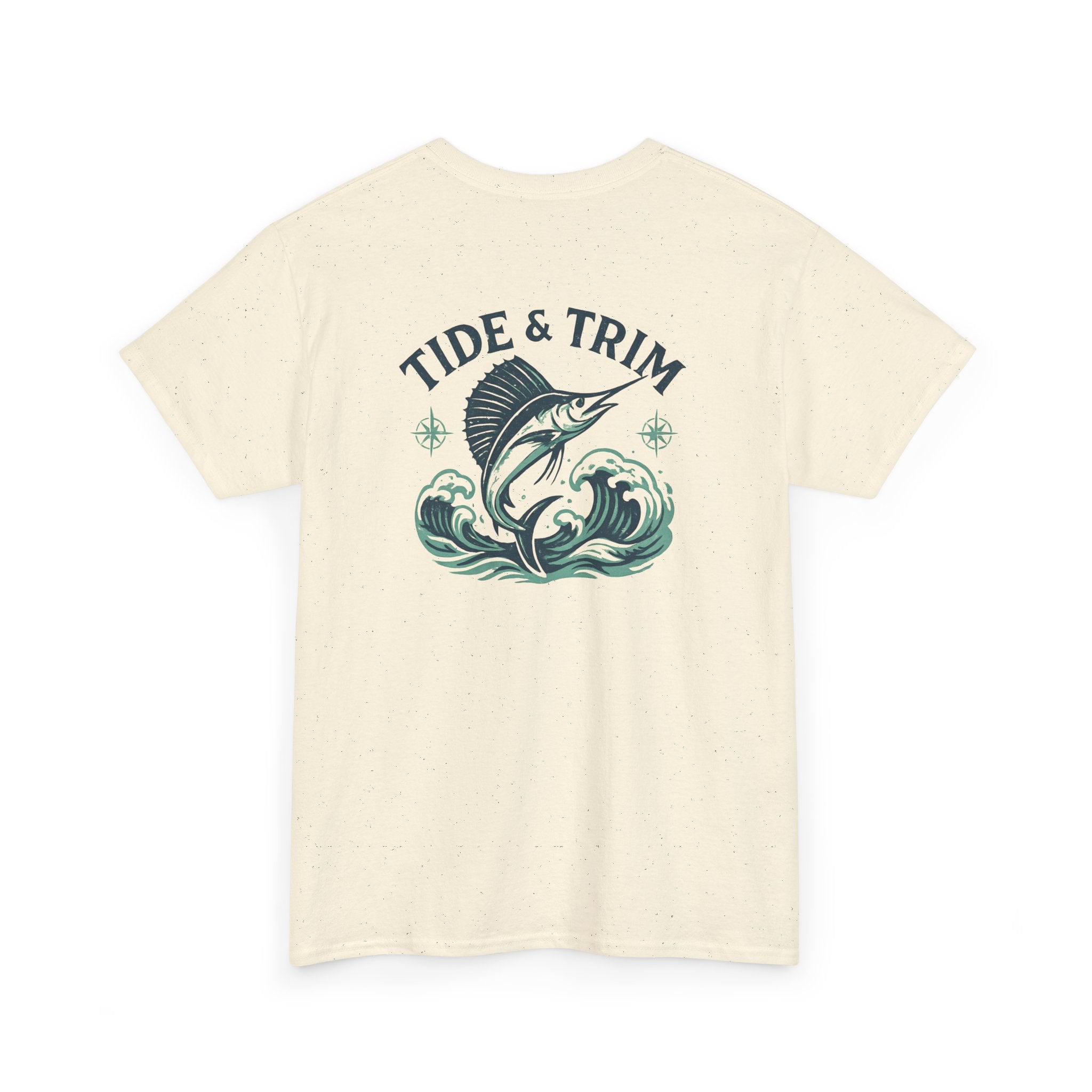 Marlin Wave T-Shirt — Graphic Fishing Tee