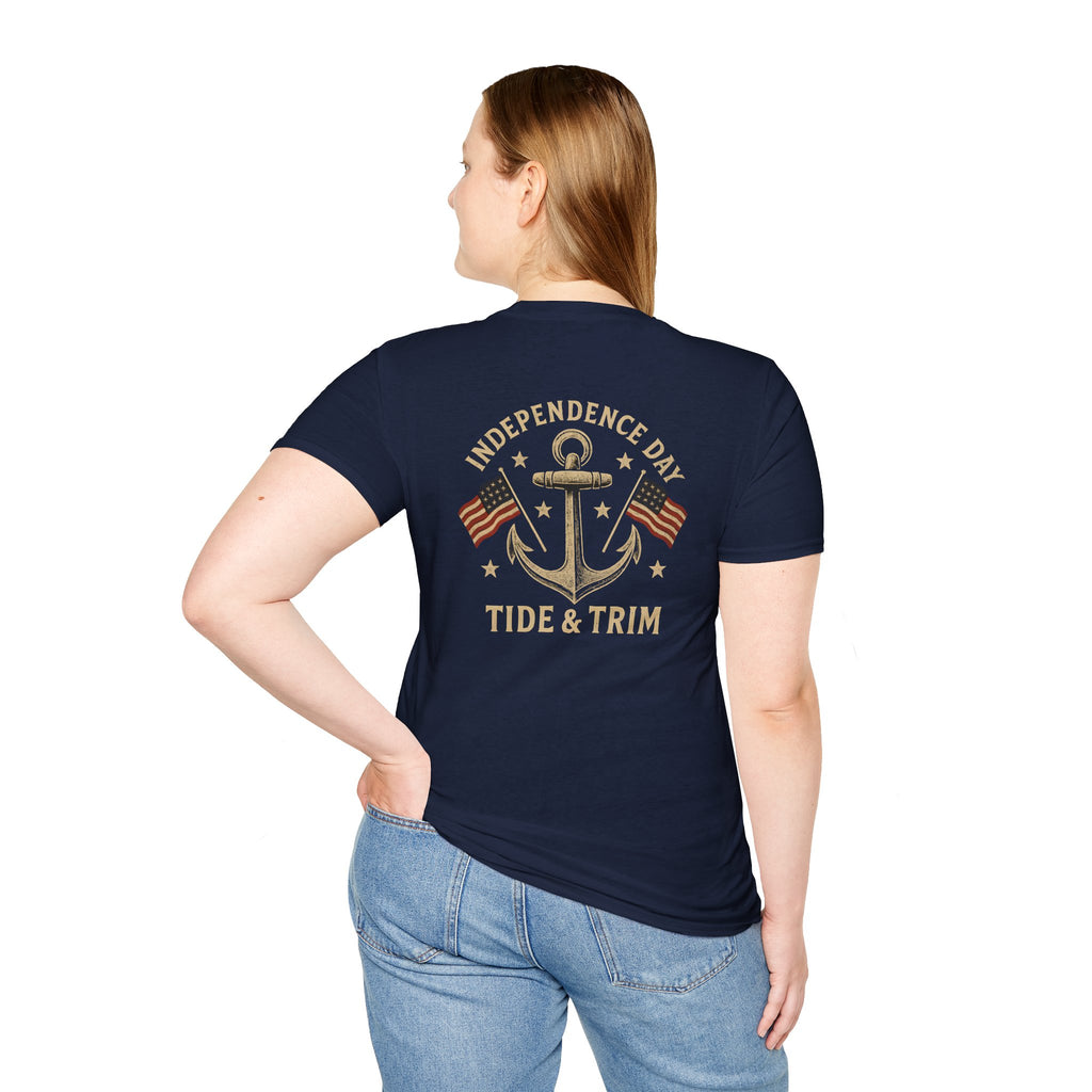 Independence Day  T-Shirt- Nautical Inspired