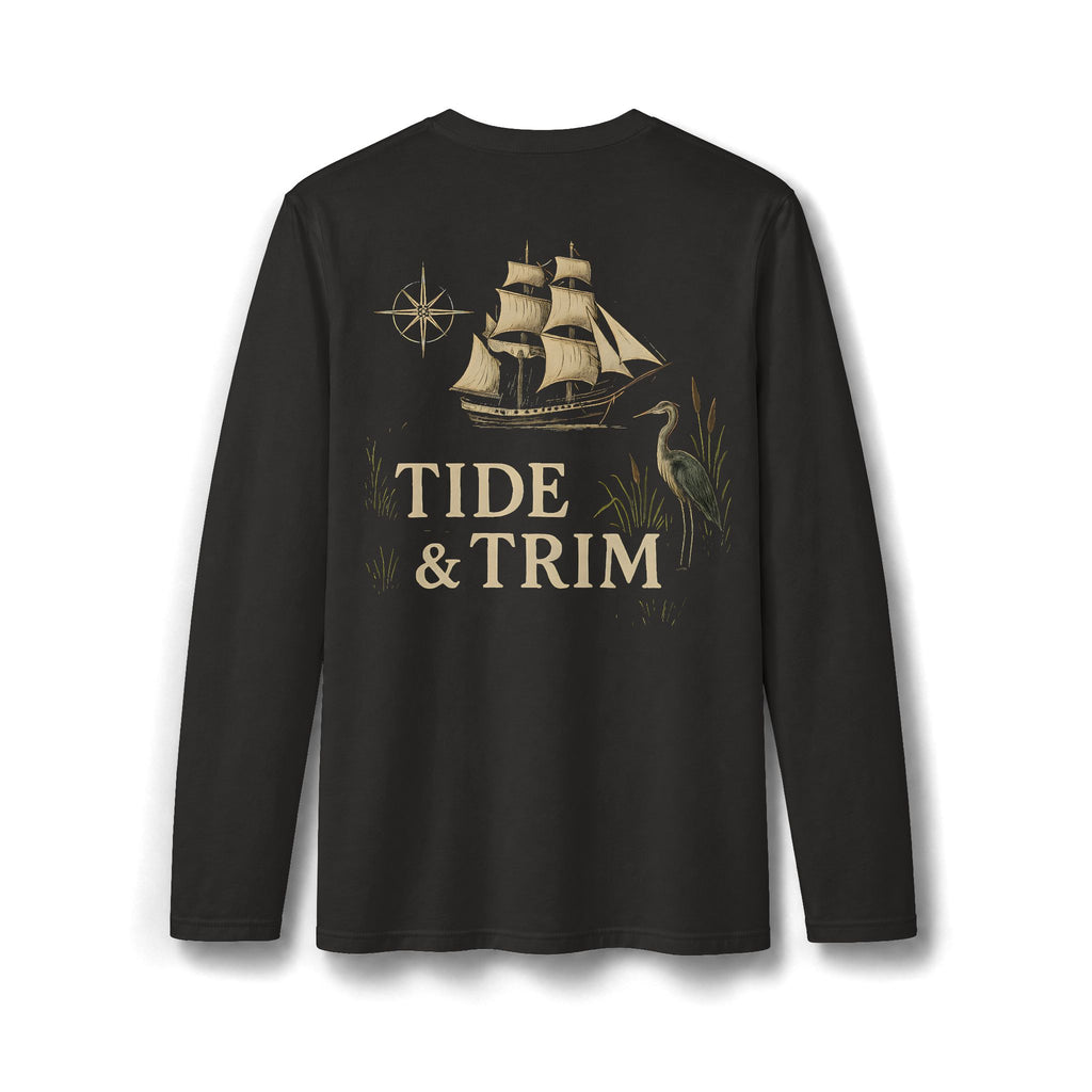 Tide & Trim Coastal March Sailing Long Sleeve T-Shirt